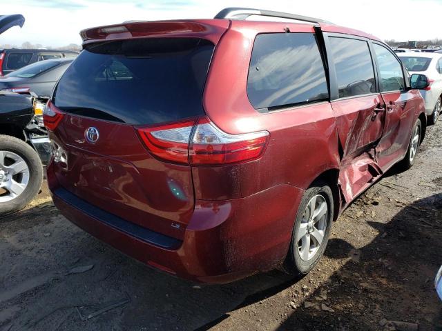 Photo 3 from auction – 2016 TOYOTA SIENNA LE with VIN 5TDKK3DC5GS692739