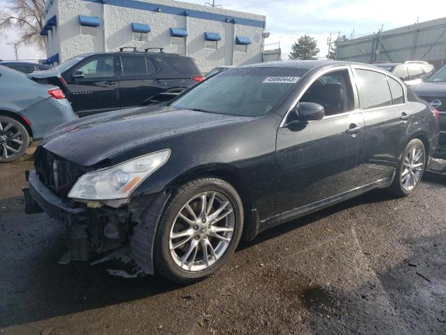 INFINITI G35 2008 with VIN JNKBV61E08M203755 - Photo from auction