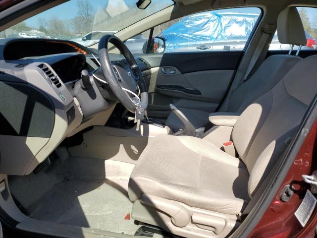 Photo 7 from auction – 2012 HONDA CIVIC LX with VIN 19XFB2F59CE065976