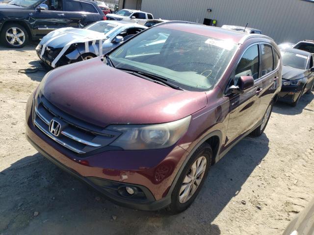 HONDA CR-V EXL 2013 with VIN 5J6RM4H72DL035092 - Photo from auction