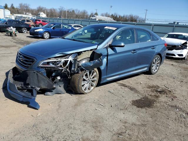 Photo 1 from auction – 2017 HYUNDAI SONATA SPO with VIN 5NPE34AF1HH458409