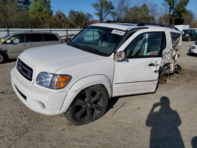 TOYOTA SEQUOIA LI 2003 with VIN 5TDBT48A93S150310 - Photo from auction