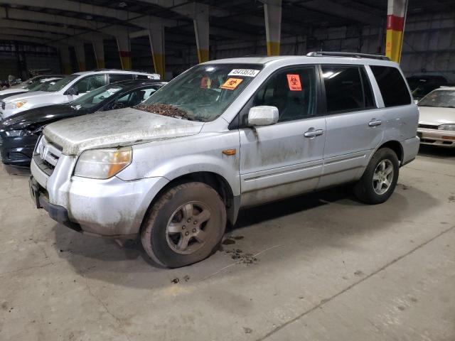 HONDA PILOT EX 2006 with VIN 2HKYF18576H530727 - Photo from auction
