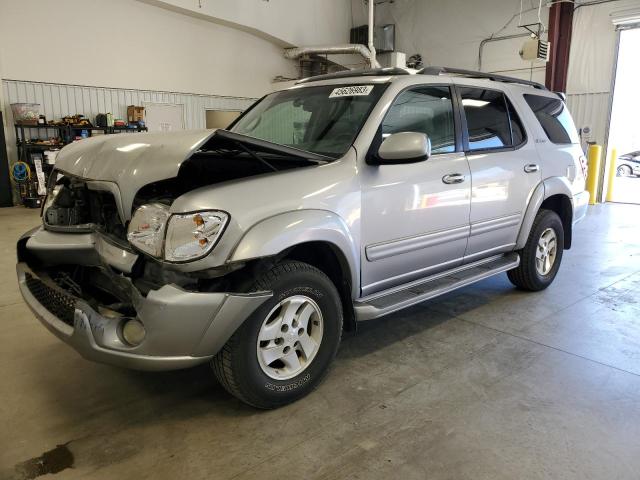 TOYOTA SEQUOIA LI 2002 with VIN 5TDBT48A32S095691 - Photo from auction