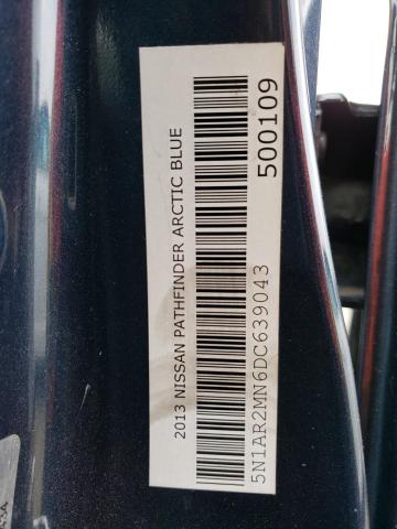 Photo 14 from auction – 2013 NISSAN PATHFINDER with VIN 5N1AR2MN6DC639043