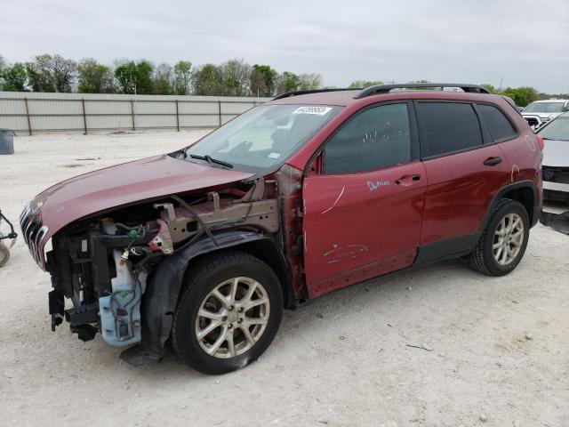 JEEP CHEROKEE S 2016 with VIN 1C4PJLABXGW189406 - Photo from auction
