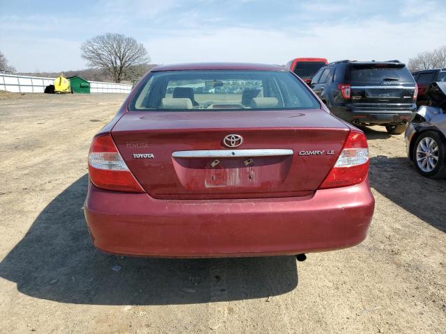 Photo 6 from auction – 2002 TOYOTA CAMRY LE with VIN 4T1BE32K82U640278