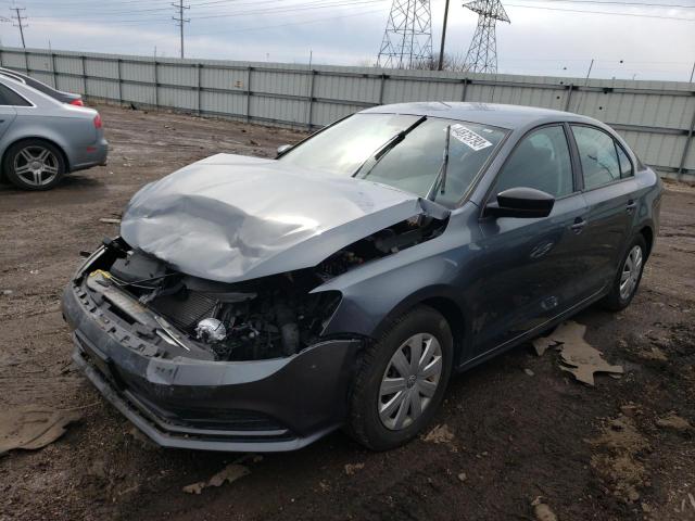 VOLKSWAGEN JETTA BASE 2015 with VIN 3VW2K7AJ7FM300009 - Photo from auction