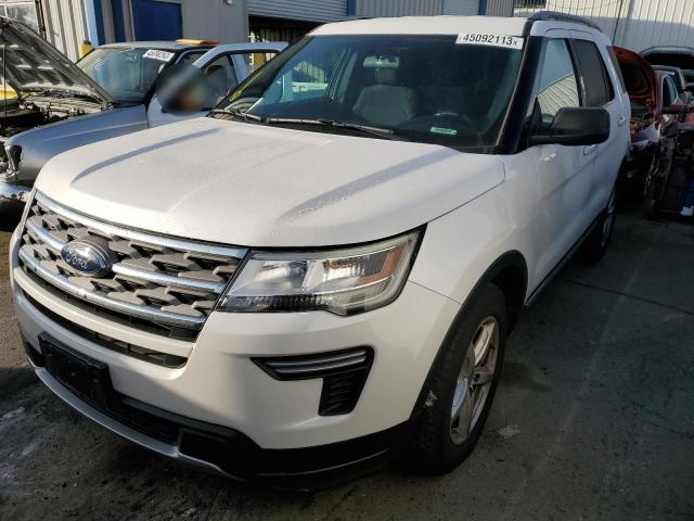 FORD EXPLORER X 2018 with VIN 1FM5K7D81JGA89042 - Photo from auction