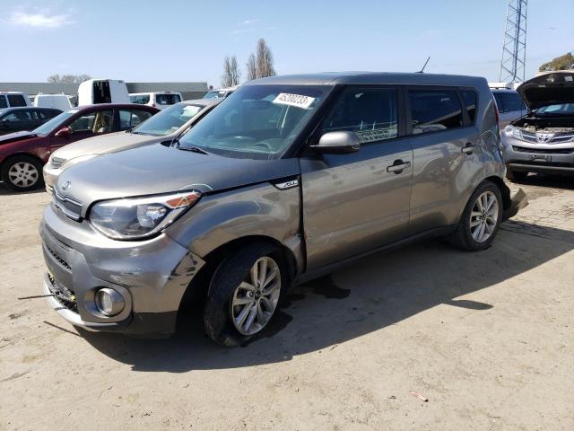 KIA SOUL + 2018 with VIN KNDJP3A57J7540255 - Photo from auction