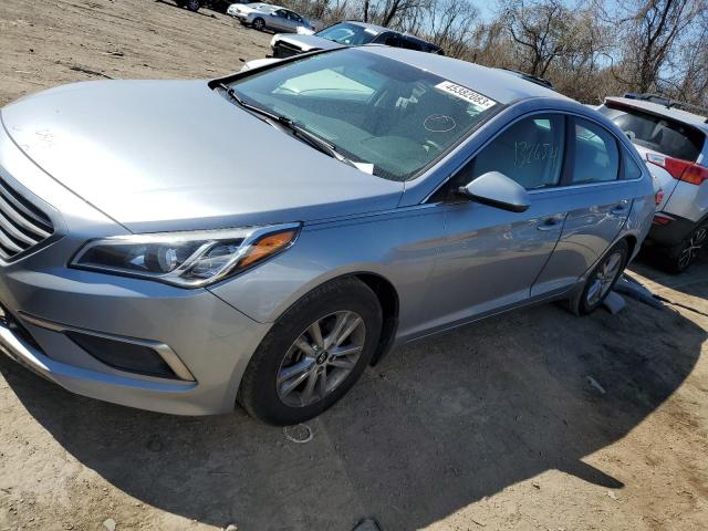 HYUNDAI SONATA SE 2017 with VIN 5NPE24AF3HH587643 - Photo from auction