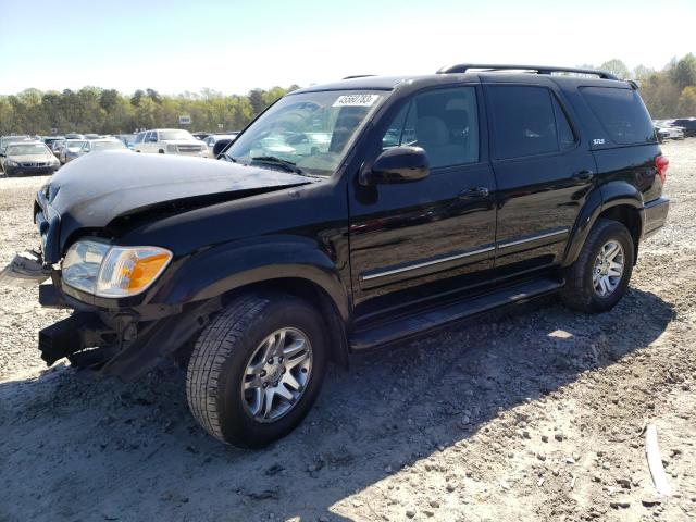 TOYOTA SEQUOIA SR 2005 with VIN 5TDZT34A75S254389 - Photo from auction