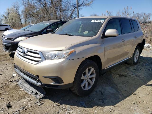 TOYOTA HIGHLANDER 2012 с VIN 5TDBK3EH1CS124394 - Снимка от търг