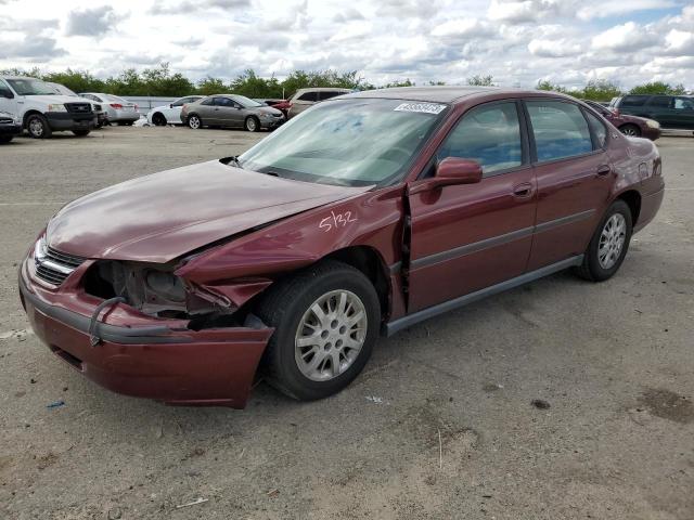 CHEVROLET IMPALA 2001 with VIN 2G1WF55E019296213 - Photo from auction