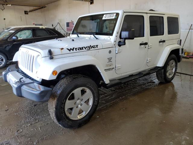 JEEP WRANGLER U 2011 with VIN 1J4HA5H16BL536733 - Photo from auction