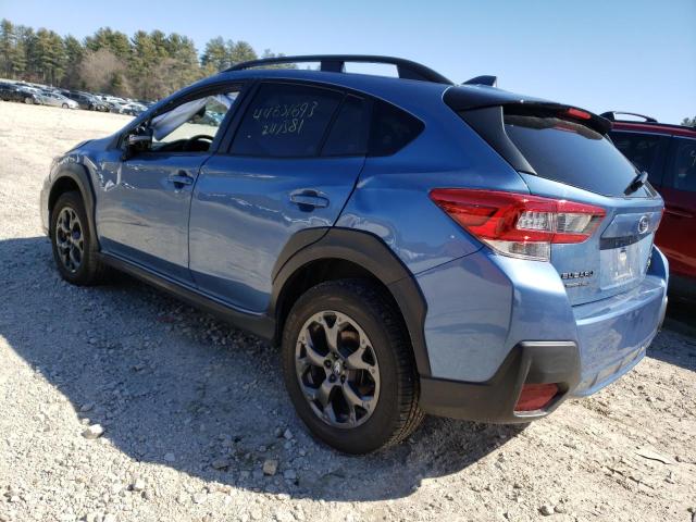 Photo 2 from auction – 2021 SUBARU CROSSTREK with VIN JF2GTHSC4MH280722