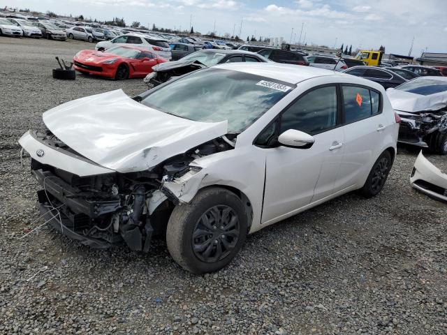 KIA FORTE LX 2017 with VIN KNAFK5A86H5705578 - Photo from auction