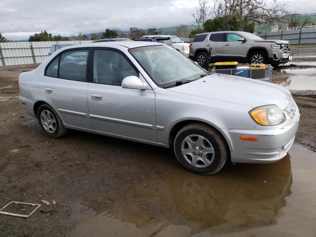 Photo 4 from auction – 2004 HYUNDAI ACCENT GL with VIN KMHCG45C44U504726