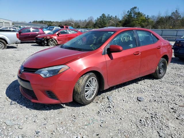 TOYOTA COROLLA L 2016 with VIN 5YFBURHE1GP462200 - Photo from auction