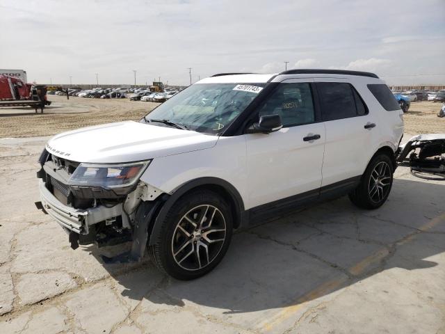 FORD EXPLORER S 2017 with VIN 1FM5K8GT3HGD12763 - Photo from auction