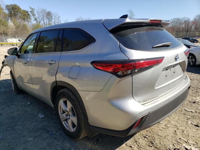 Photo 2 from auction – 2022 TOYOTA HIGHLANDER with VIN 5TDBBRCH2NS558154