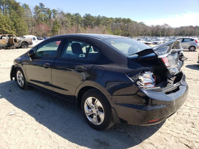 Photo 2 from auction – 2013 HONDA CIVIC LX with VIN 2HGFB2F58DH547913