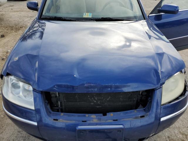 Photo 11 from auction – 2002 VOLKSWAGEN PASSAT GLS with VIN WVWVH63B52E214681
