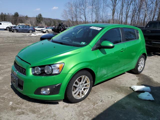 CHEVROLET SONIC LT 2015 with VIN 1G1JC6SB4F4137739 - Photo from auction