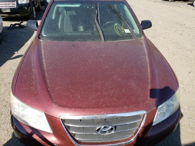 Photo 11 from auction – 2009 HYUNDAI SONATA GL with VIN 5NPEU46C29H524494