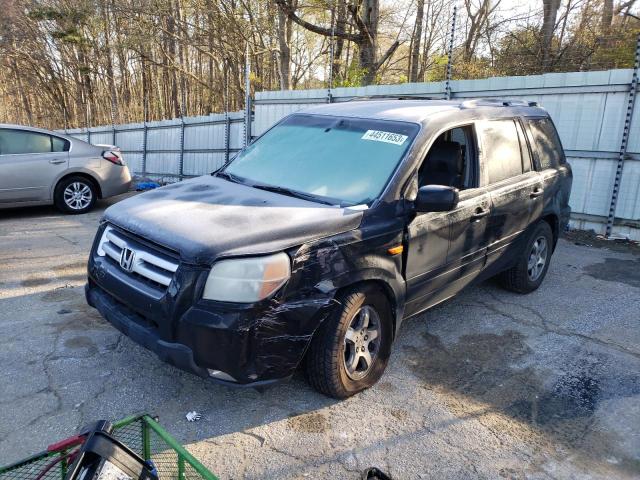 HONDA PILOT EXL 2007 with VIN 5FNYF28617B025197 - Photo from auction
