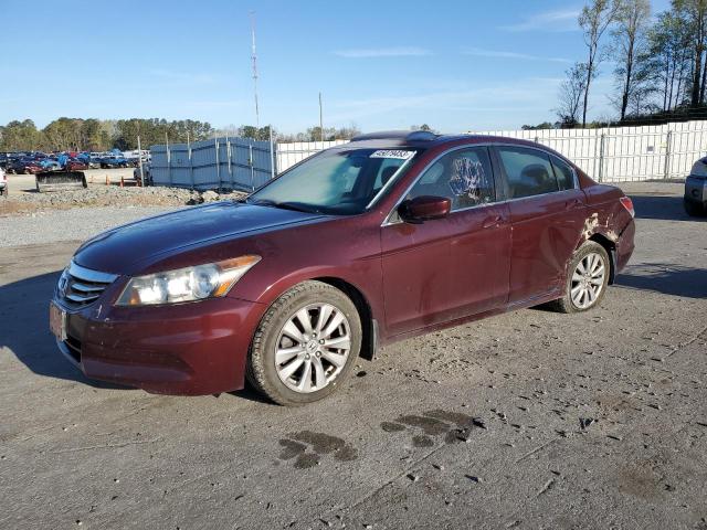 HONDA ACCORD EXL 2012 with VIN 1HGCP2F84CA099374 - Photo from auction