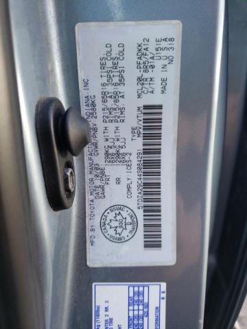 Photo 14 from auction – 2004 TOYOTA SIENNA CE with VIN 5TDZA29C44S084291