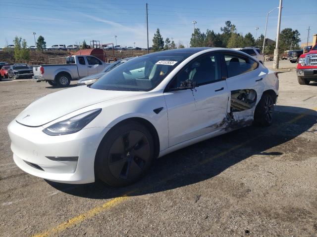 TESLA MODEL 3 2021 with VIN 5YJ3E1EA2MF955508 - Photo from auction