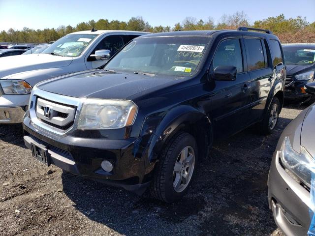 HONDA PILOT EX 2011 with VIN 5FNYF4H49BB106760 - Photo from auction