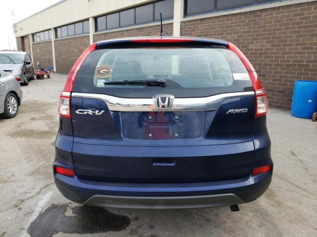 Photo 6 from auction – 2015 HONDA CR-V LX with VIN 5J6RM4H32FL091842