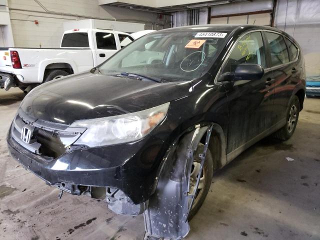 HONDA CR-V LX 2014 with VIN 2HKRM4H33EH627433 - Photo from auction
