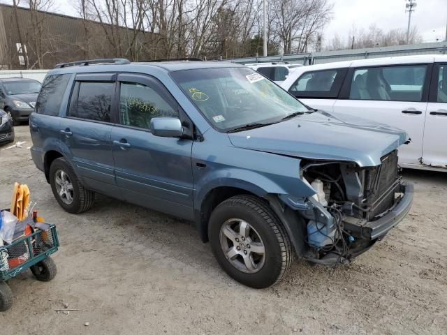 Photo 4 from auction – 2006 HONDA PILOT EX with VIN 2HKYF18616H542185