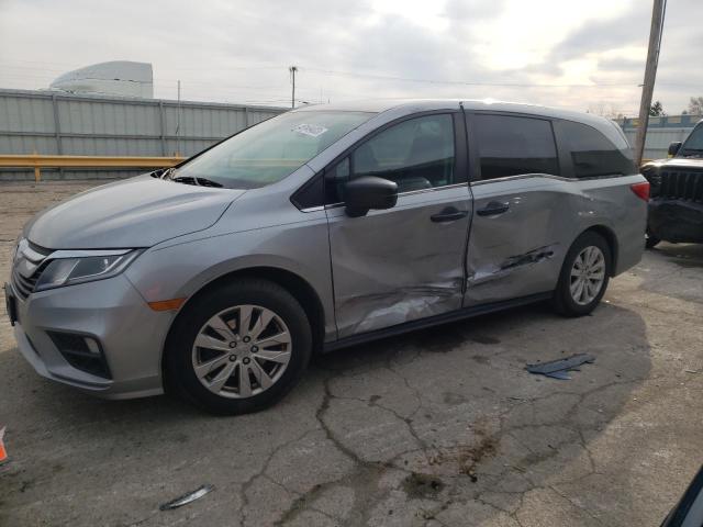 HONDA ODYSSEY LX 2018 with VIN 5FNRL6H29JB087150 - Photo from auction