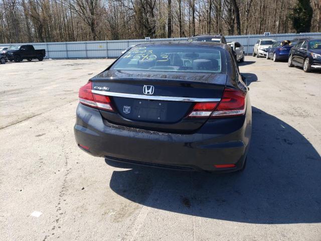Photo 6 from auction – 2014 HONDA CIVIC LX with VIN 19XFB2F55EE259715