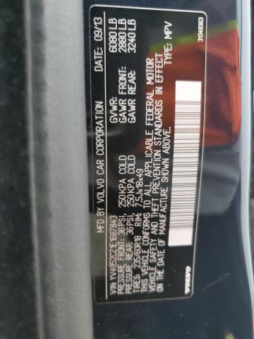 Photo 14 from auction – 2014 VOLVO XC90 3.2 with VIN YV4952CZ1E1687843