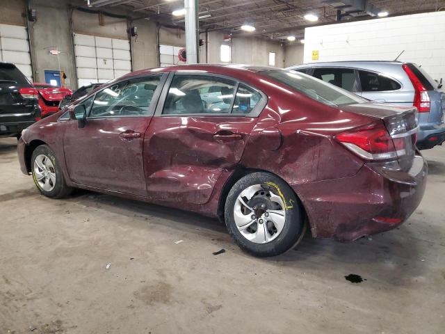 Photo 2 from auction – 2015 HONDA CIVIC LX with VIN 19XFB2F52FE076256