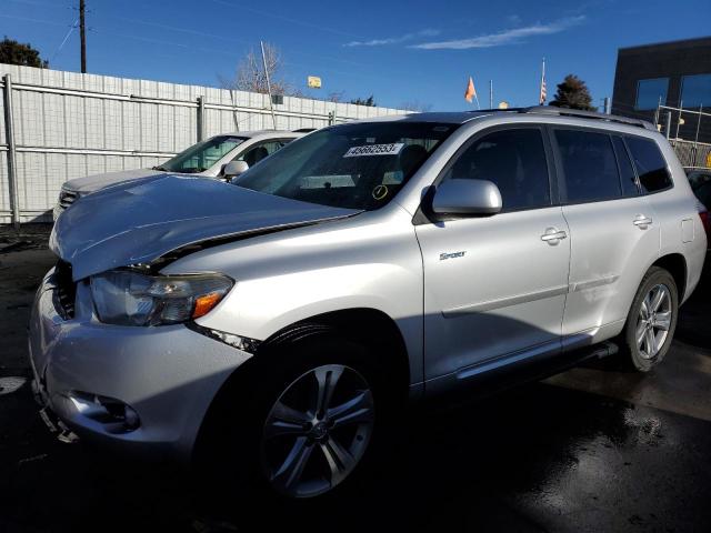 TOYOTA HIGHLANDER 2008 with VIN JTEES43A882009293 - Photo from auction