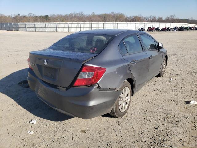 Photo 3 from auction – 2012 HONDA CIVIC LX with VIN 19XFB2F50CE339226