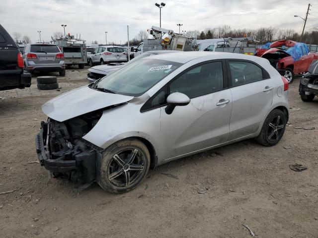 KIA RIO LX 2015 with VIN KNADM5A36F6486800 - Photo from auction