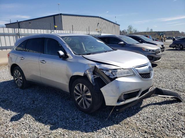 Photo 4 from auction – 2015 ACURA MDX TECHNO with VIN 5FRYD4H41FB005335