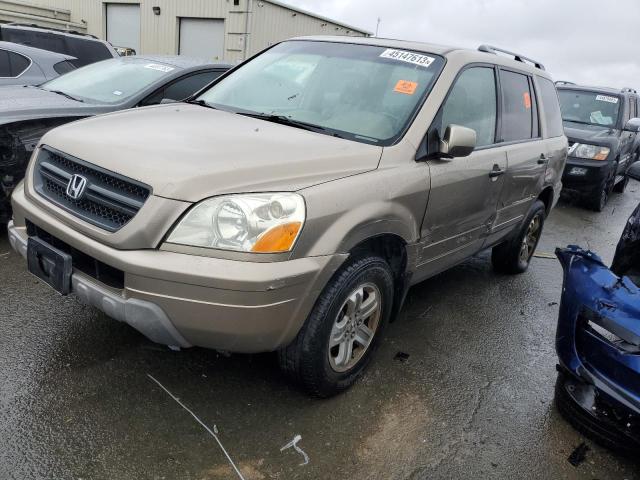 HONDA PILOT EXL 2005 с VIN 2HKYF18565H511407 - Фото с аукциона