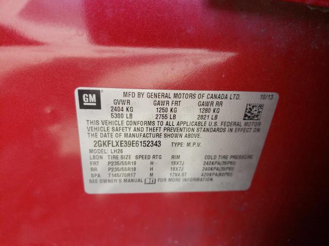 Photo 14 from auction – 2014 GMC TERRAIN SL with VIN 2GKFLXE39E6152343