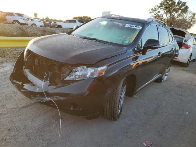 LEXUS RX 350 2010 with VIN 2T2BK1BAXAC021763 - Photo from auction