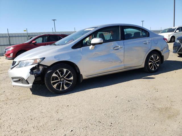 Photo 1 from auction – 2015 HONDA CIVIC EX with VIN 19XFB2F8XFE058551