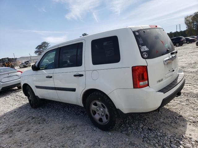 Photo 2 from auction – 2011 HONDA PILOT LX with VIN 5FNYF3H23BB052302